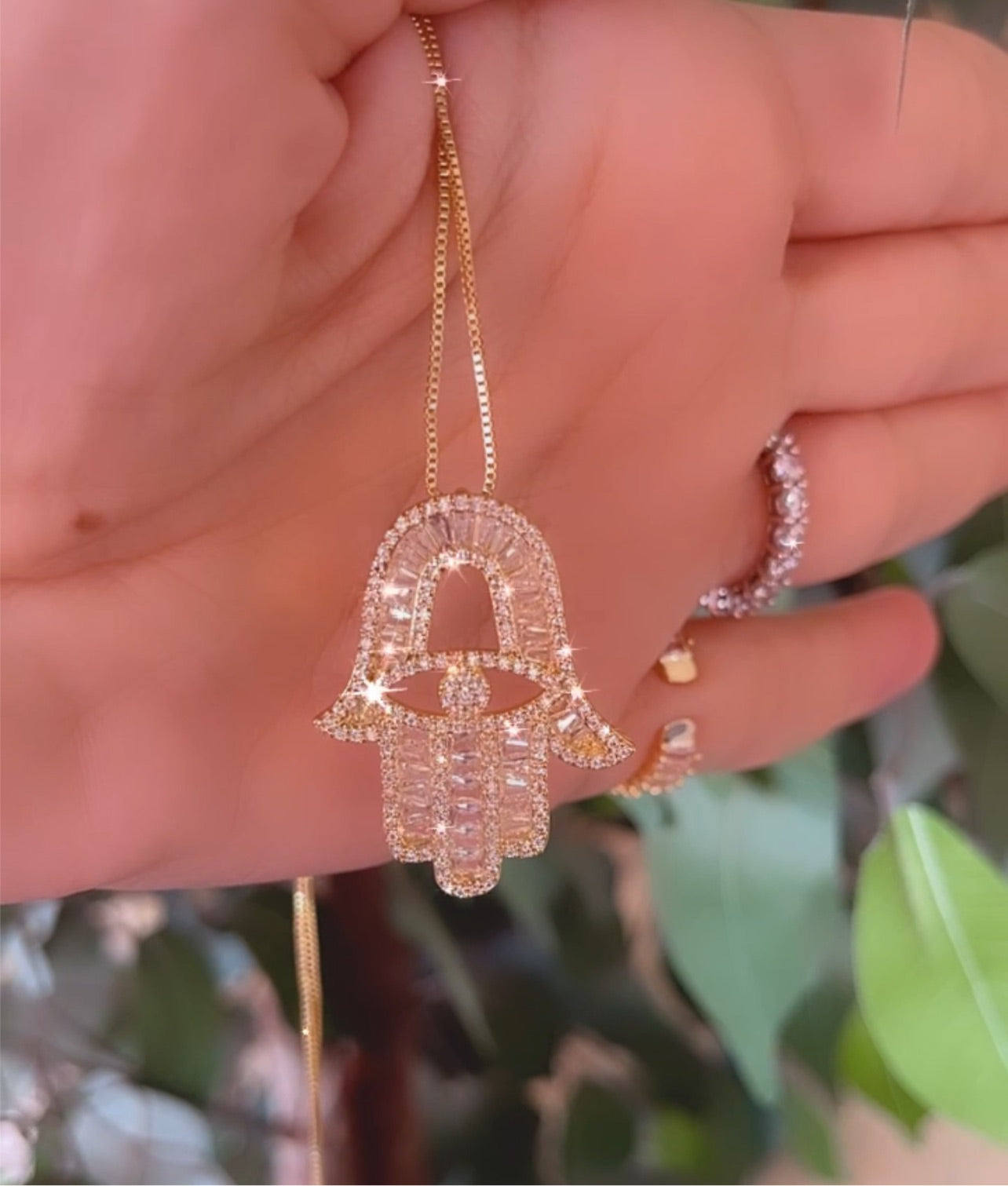 Hamsa Necklace