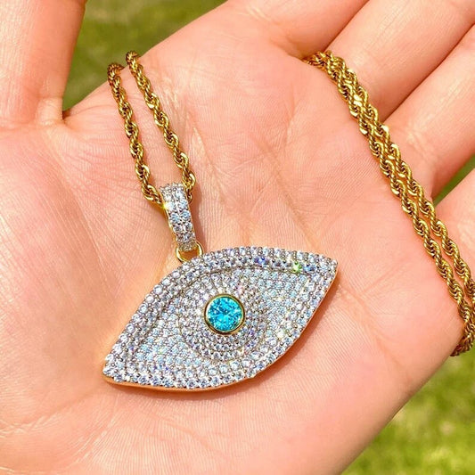 Large Evil Eye Necklace